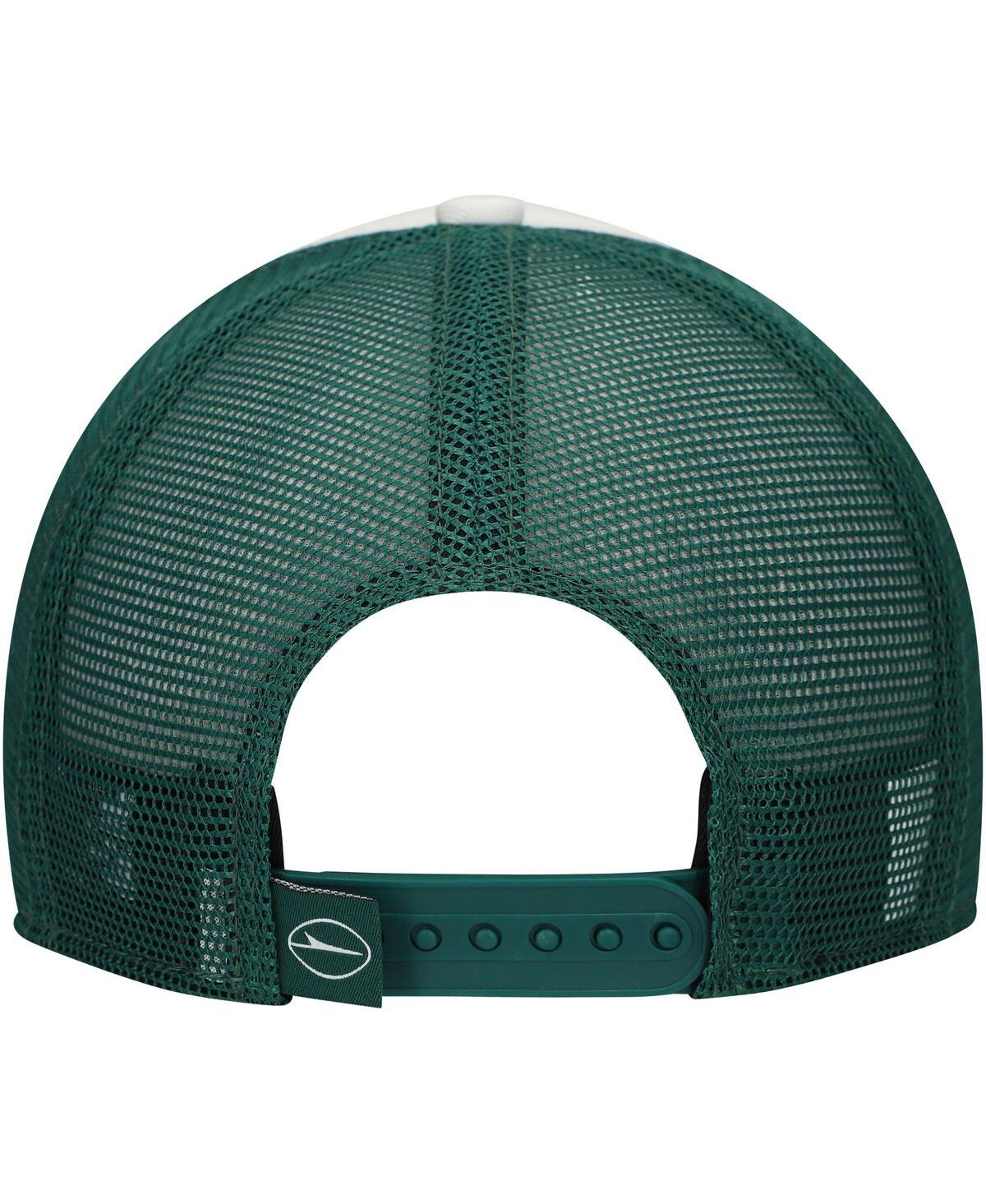 New Era Preschool Green New York Jets Sport Night Color Block 9forty A-frame Trucker Adjustable Hat In Green