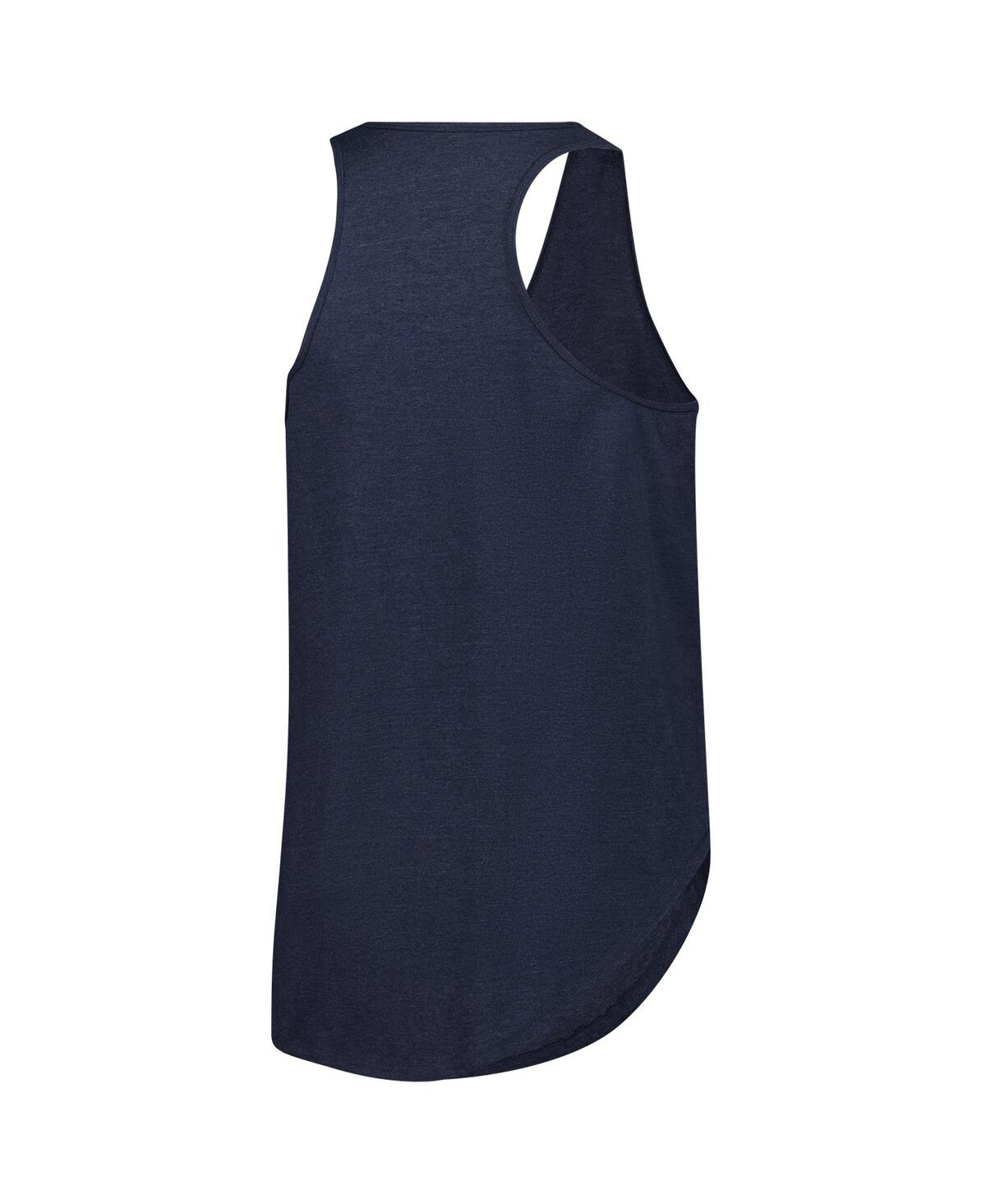 Fanatics Women's Navy Notre Dame Fighting Irish Plus Size Arch Tank Top In Blue