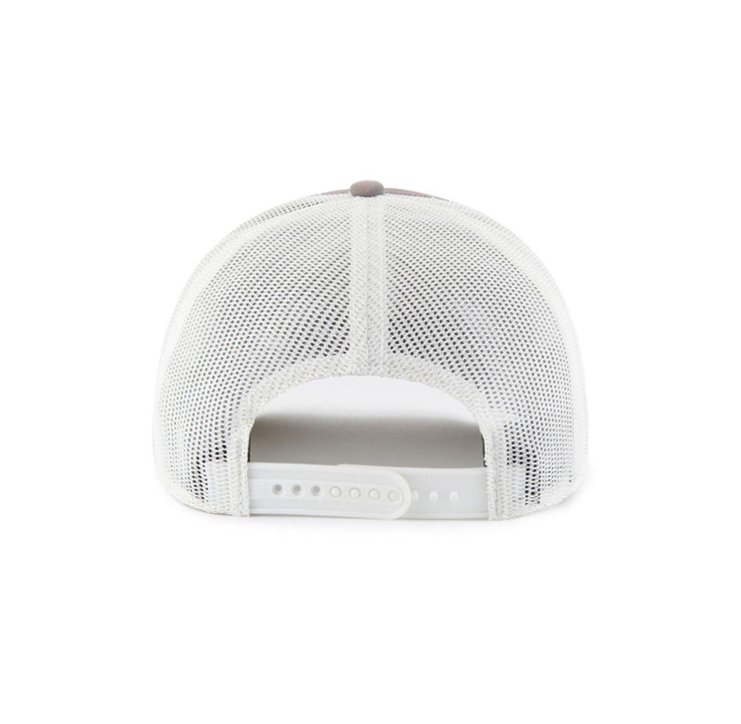 Men's Gray/White San Francisco Giants Tide Sweep Rope Trucker Adjustable Hat