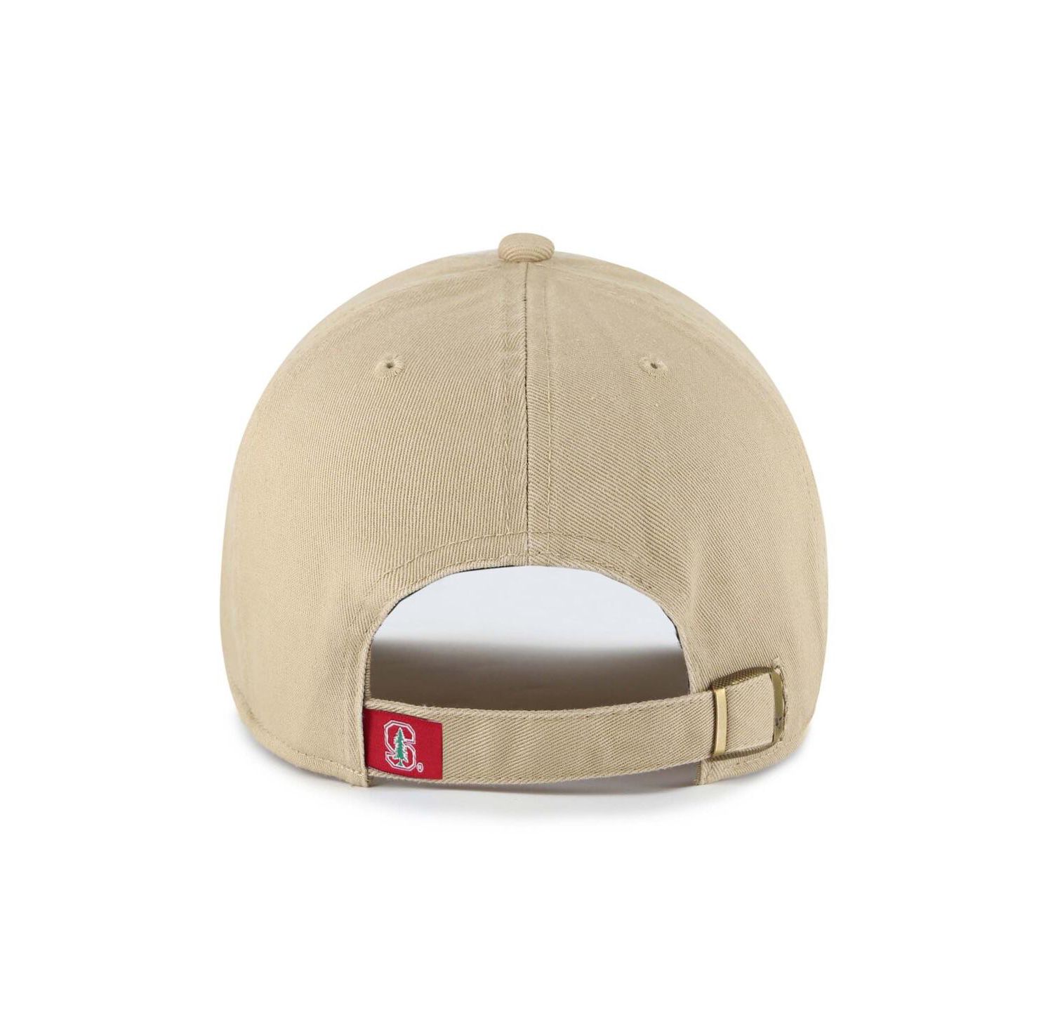 Men's Khaki Stanford Cardinal Clean Up Adjustable Hat