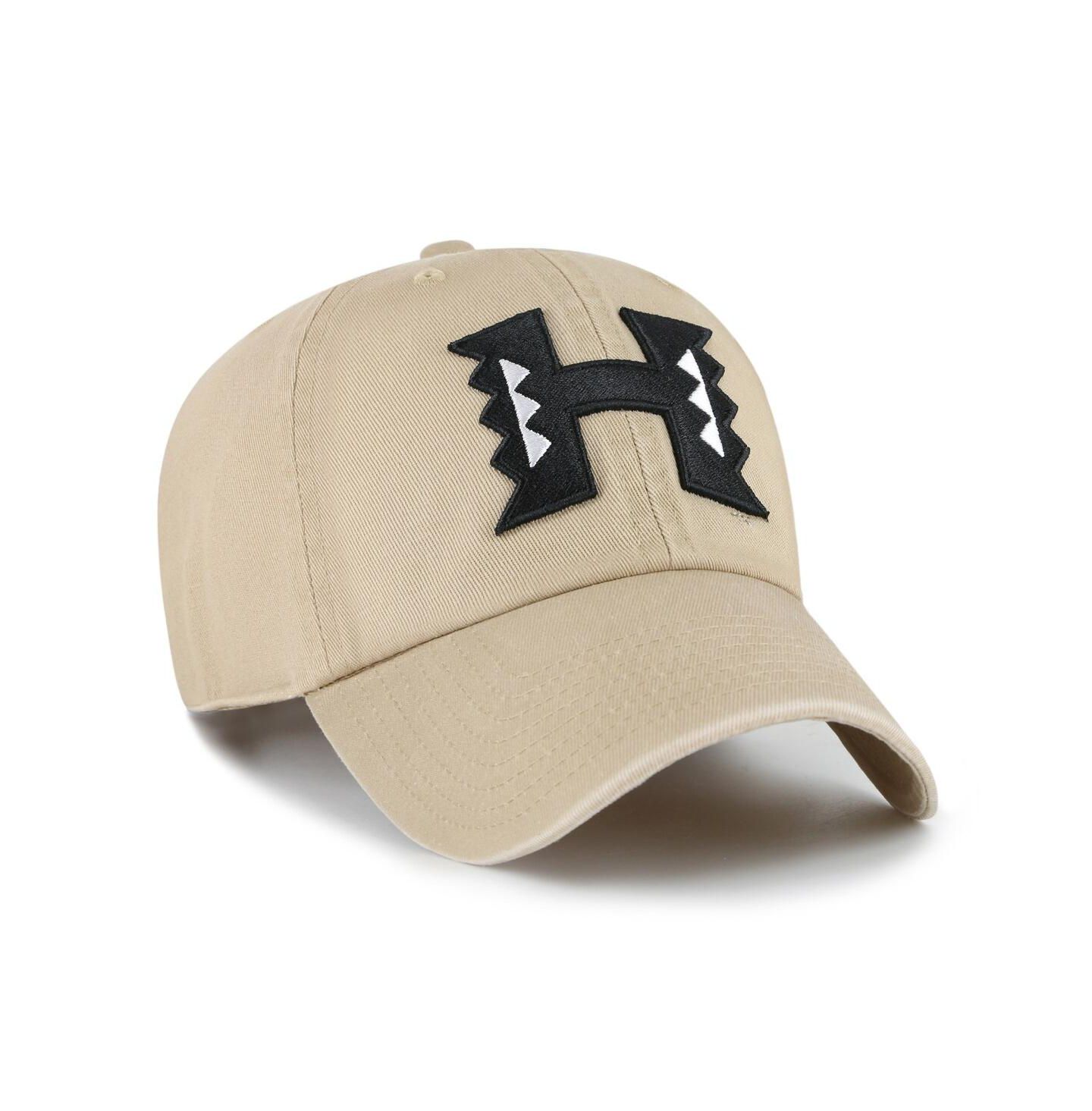 Мужская кепка '47 Brand Khaki Hawaii Rainbow Warriors Clean Up Adjustable Hat — фото 3