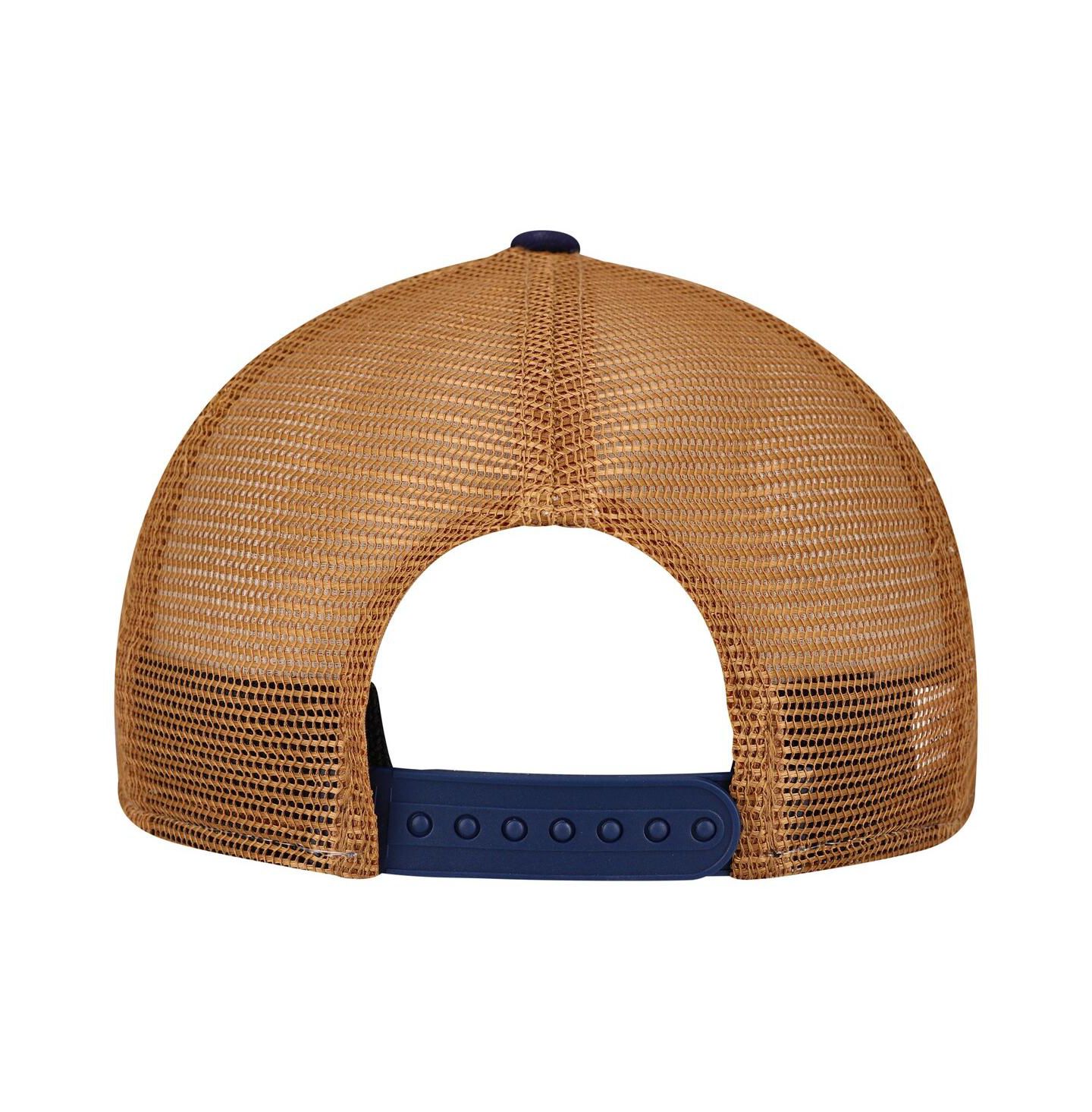 Мужская кепка New Era Navy Nashville SC Debossed Logo 9SEVENTY Stretch Snap Adjustable Hat — фото 4