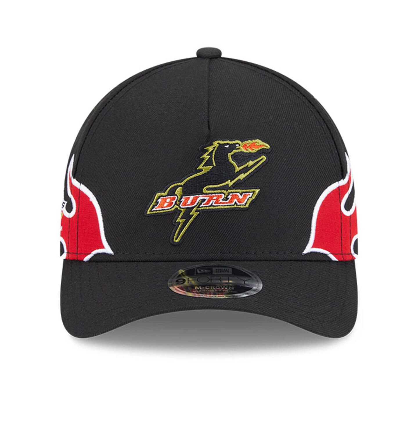 Мужские головные уборы New Era Black FC Dallas 2025 Jersey Hook 9FORTY M-Crown Adjustable Hat — фото 4