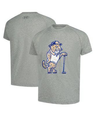Under Armour - Big Boys and Girls Heather Gray THE PLAYERS Raglan Tech T-shirt