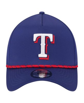 Men's Royal Texas Rangers 39THIRTY A-Frame Perforated Flex Hat