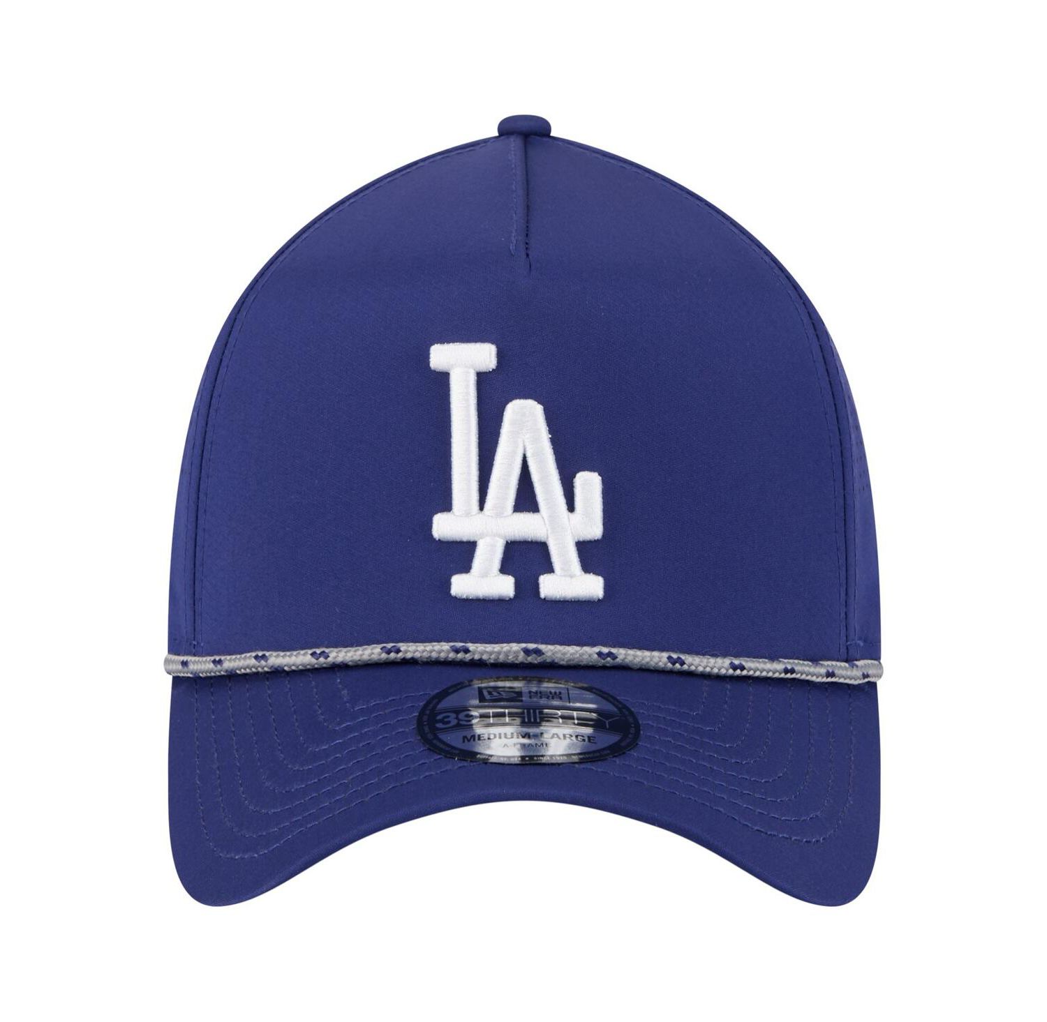 Men's Royal Los Angeles Dodgers 39THIRTY A-Frame Perforated Flex Hat