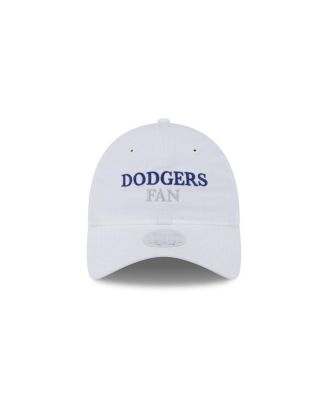 Women's White Los Angeles Dodgers Team Fan 9TWENTY Adjustable Hat