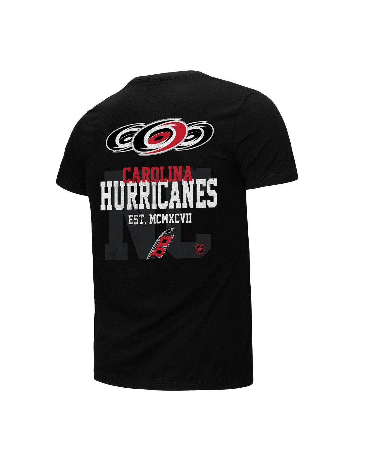 Mitchell & Ness Black Carolina Hurricanes Home T-shirt In Black