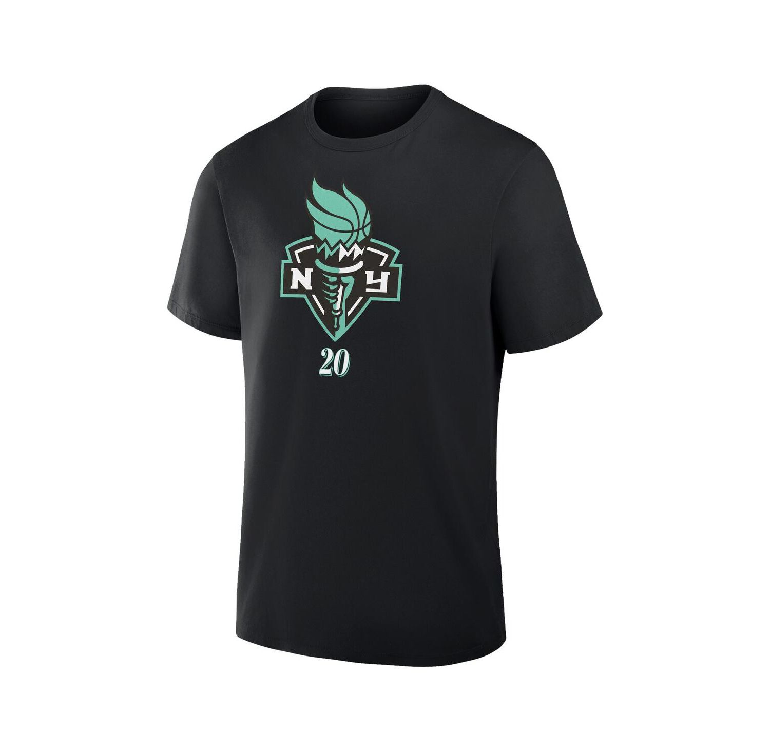 Men's Sabrina Ionescu Black New York Liberty In The Paint Name & Number T-Shirt