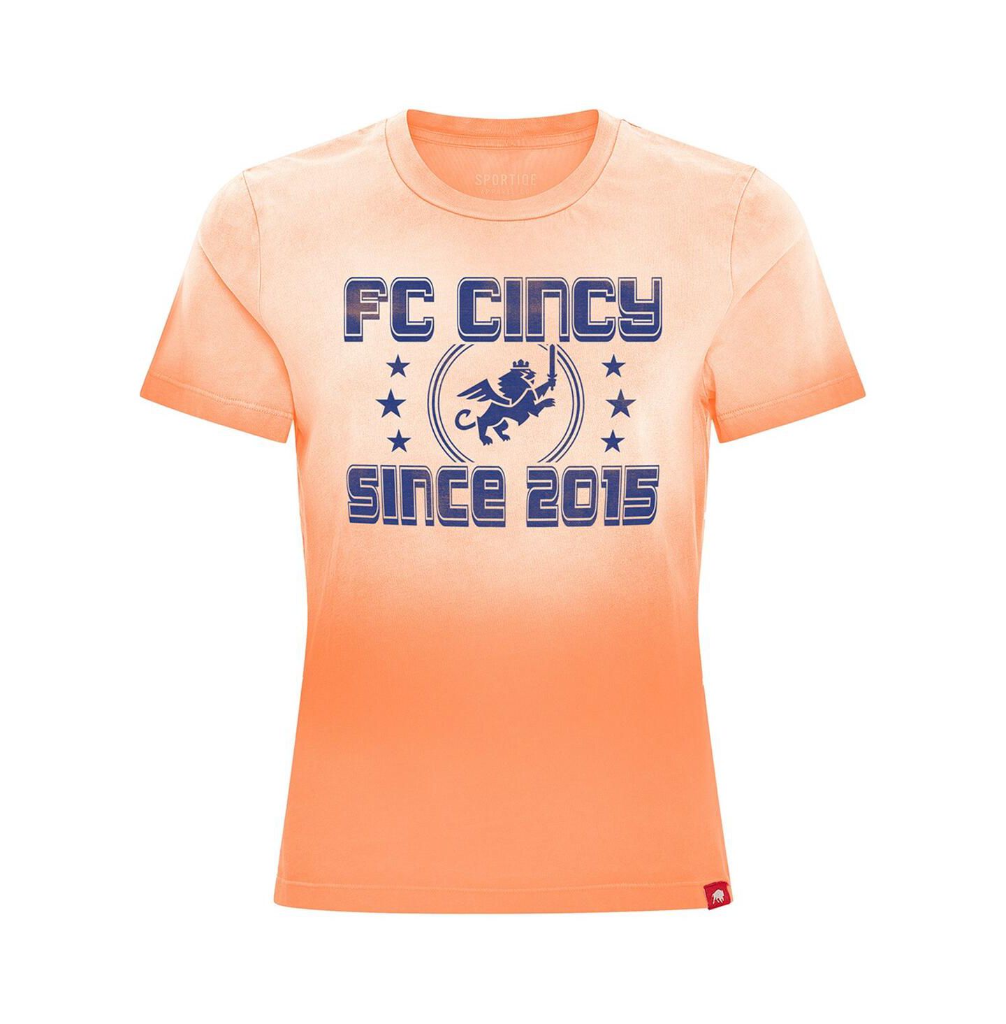 Женская футболка Sportiqe Orange FC Cincinnati Arcadia — фото 3