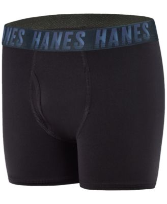 Big Boys 5-Piece Performance Solid Boxer Briefs