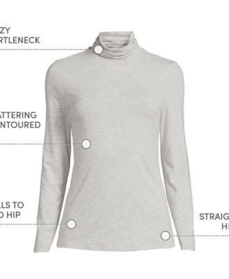 Women's Lightweight Jersey Long Sleeve Turtleneck