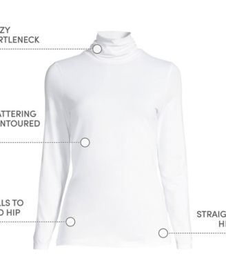 Women's Lightweight Jersey Long Sleeve Turtleneck