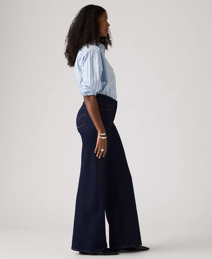Women's 318 Shaping Stellar-Stretch Wide-Leg Jeans 30" - thumbnail 2