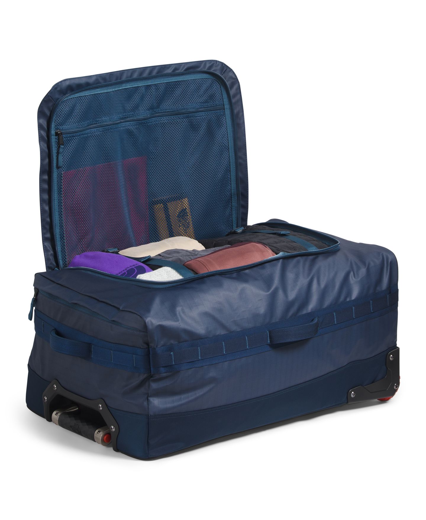 Мужская сумка The North Face Base Camp Voyager 29 Roller, цвет: Чёрный — фото 7