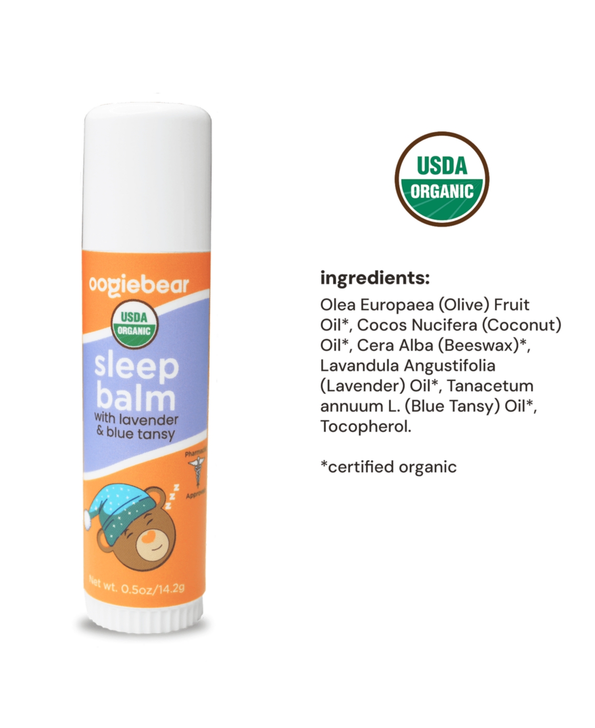 Oogiebear Baby Unisex Sleep Balm