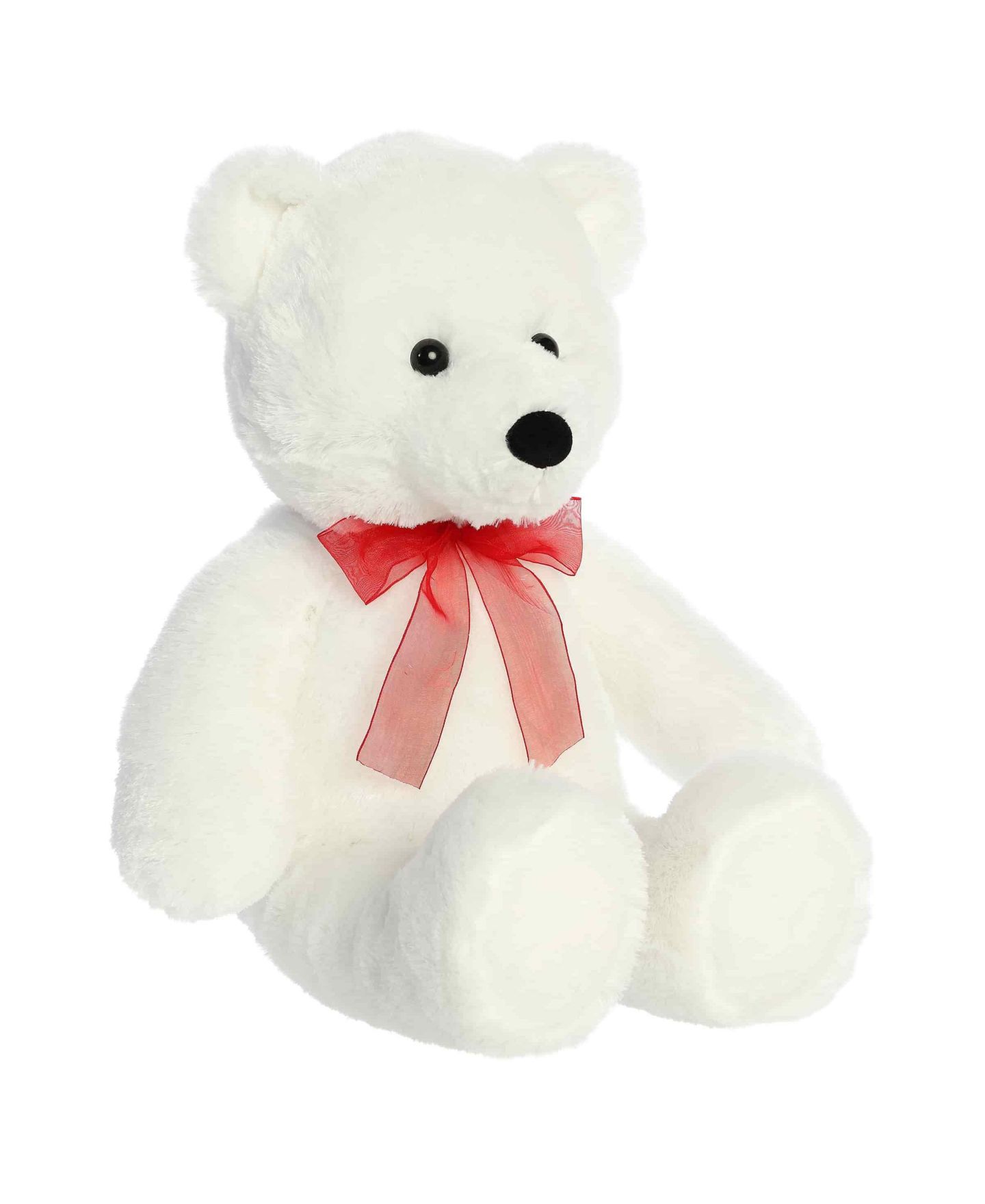 Детская мягкая игрушка Aurora Large Bear Plush, цвет: Белый — фото 3