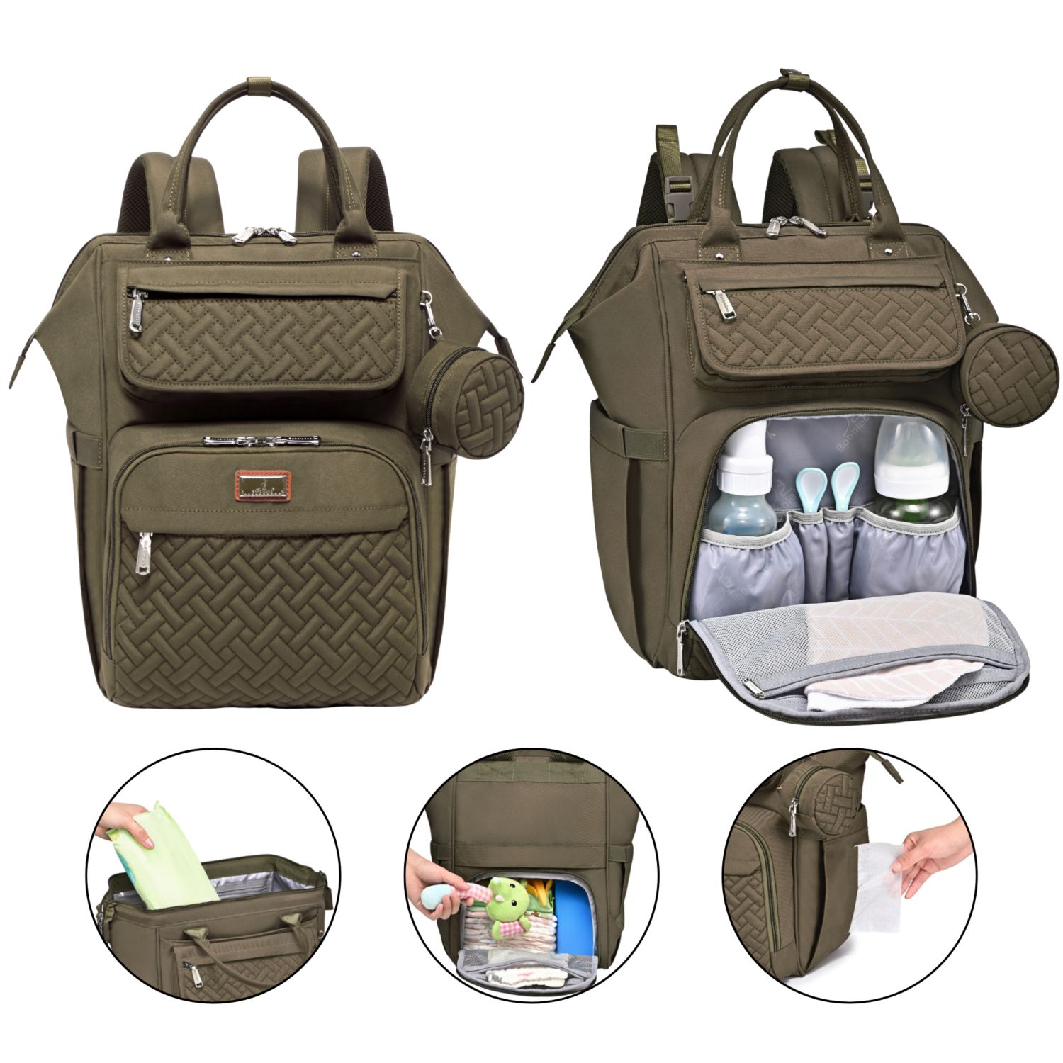Kids Diaper Bag Backpack Ultimate Bag Versatile Diaper Bag for Modern Parents
