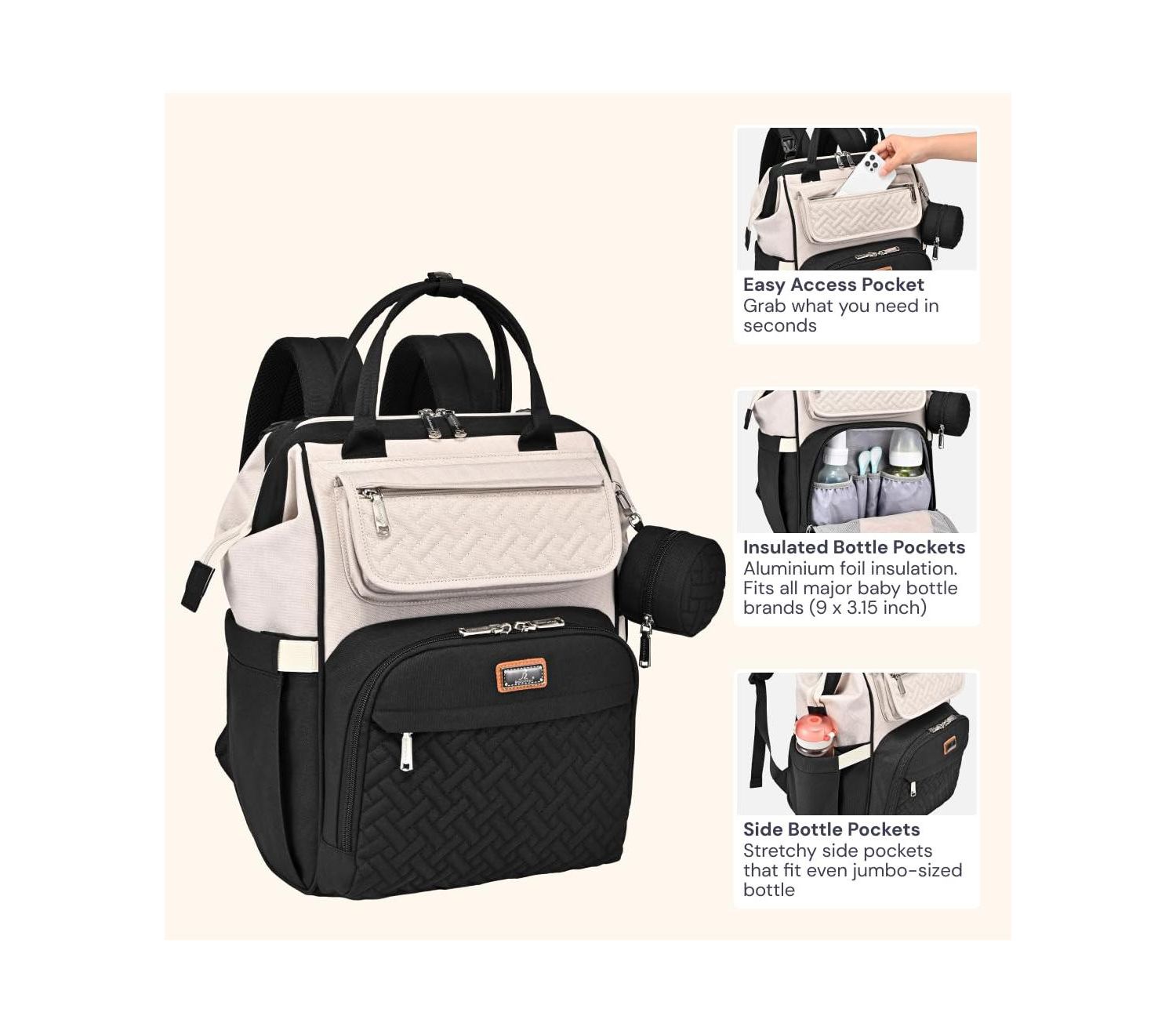 Kids Diaper Bag Backpack Ultimate Bag Versatile Diaper Bag for Modern Parents