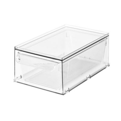 Stackable Kitchen Storage Drawer - Clear
