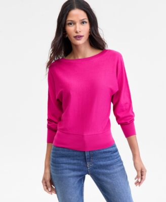 Women's Boat-Neck Sweater, Macy's Exclusive