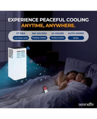 Portable Air Conditioner - Compact Home A/C Cooling Unit with Built-in Dehumidifier & Fan Modes, Includes Window Mount Kit (8,000 BTU
