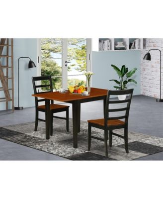 Dining Room Set Black & Cherry