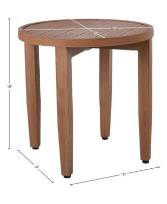 Maui Natural Outdoor Patio End Table