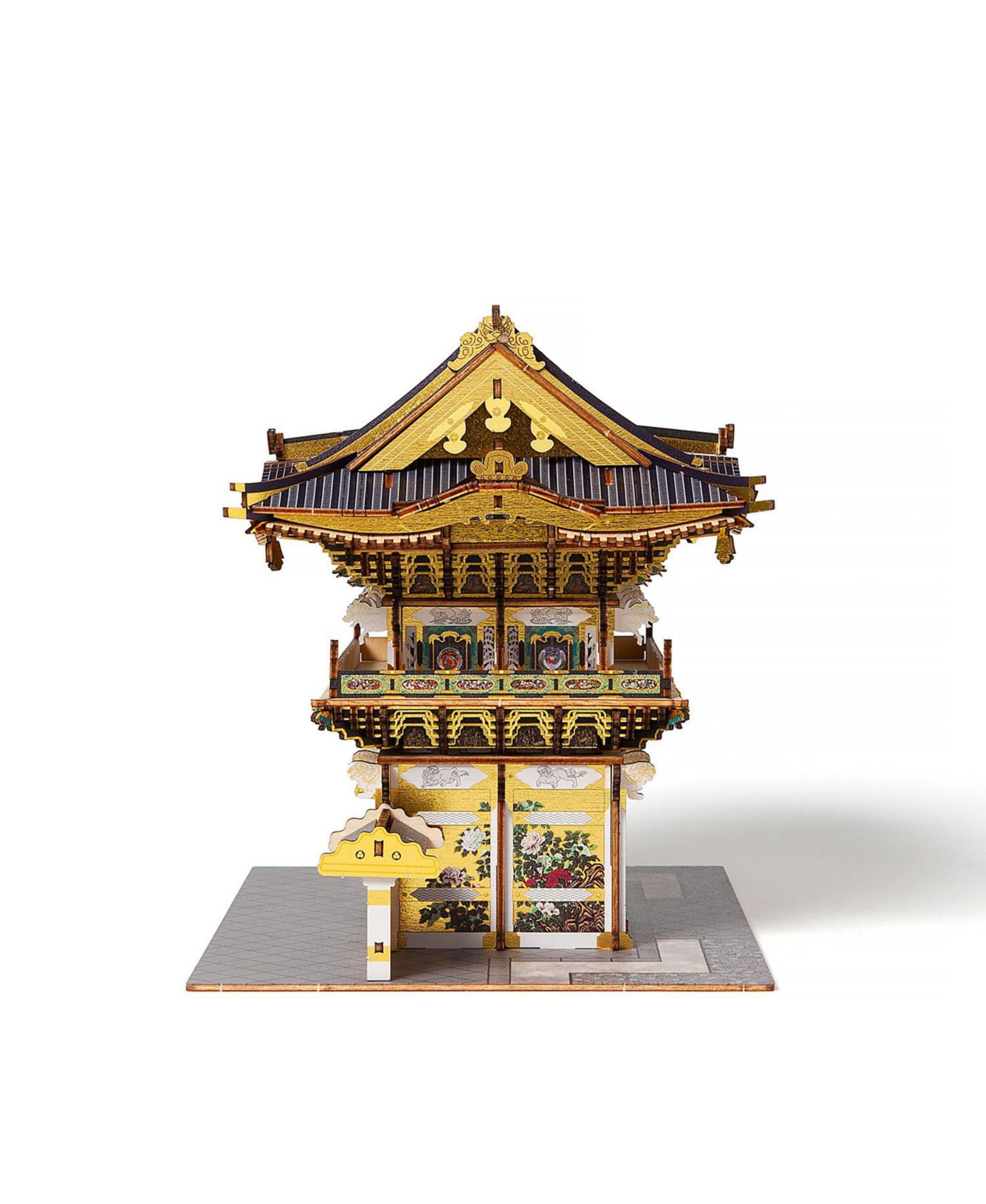 Детский конструктор Flash Popup Nikko Toshogu Shrine Yomeimon Gate wa-gu-mi 259-Piece Wooden 3D Building Set, Ages 14+ — фото 7