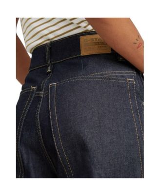 Women's Skater Long Pocket High Loose Jeans