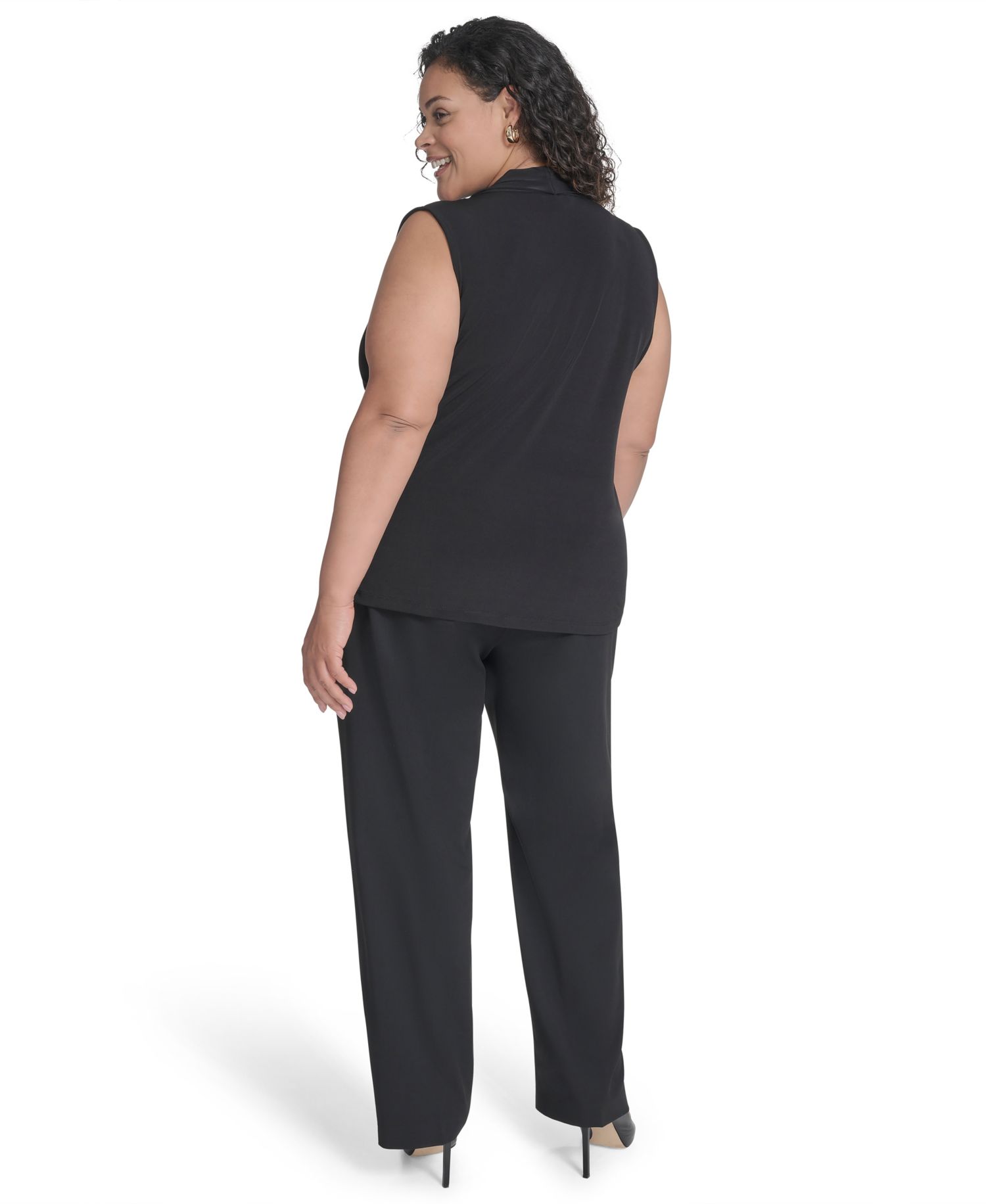Plus Size V-Neck Top