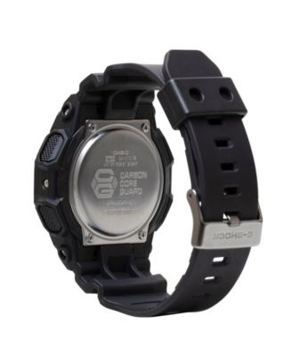 Men's Black Resin Watch, 51.9mm