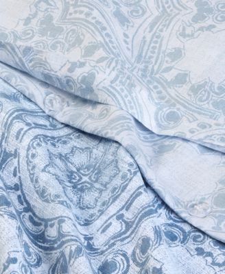 Lyra Medallion 3-Pc. Duvet Cover Set, Full/Queen, Macy’s Exclusive