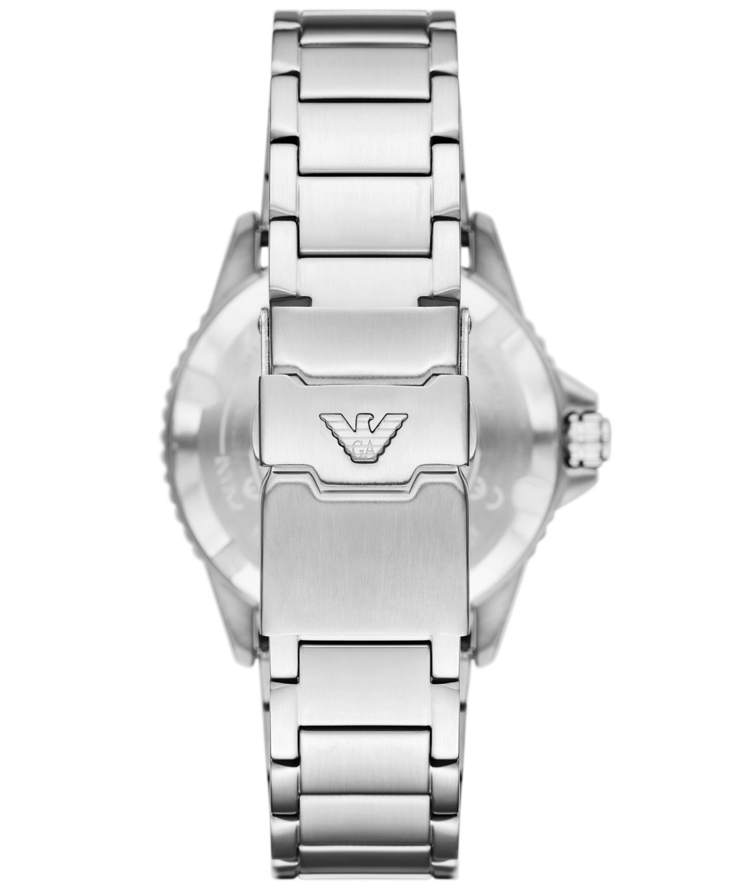 Men's World Explorer Solar Stainless Steel Bracelet Watch 42mm