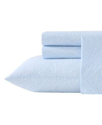 Loveston 200-Thread Count Cotton Percale 4-Pc. Sheet Set, King