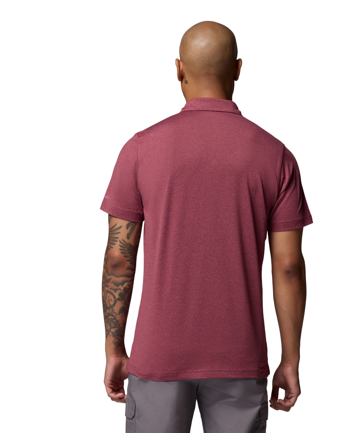 Columbia Men's Carter Short Sleeve Performance Crest Polo