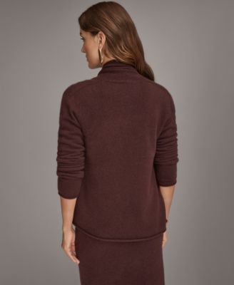 Women's Open Front Cashmere Cardigan