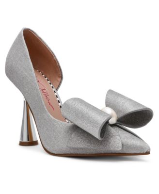 Betsey Johnson - Women's Kyliee Embellished Bow Pumps