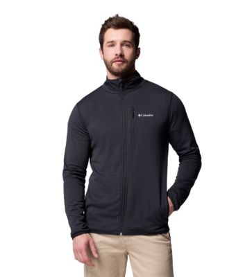 Columbia Men's Essential Hike Grid Fleece Full Zip Jacket - Macy's