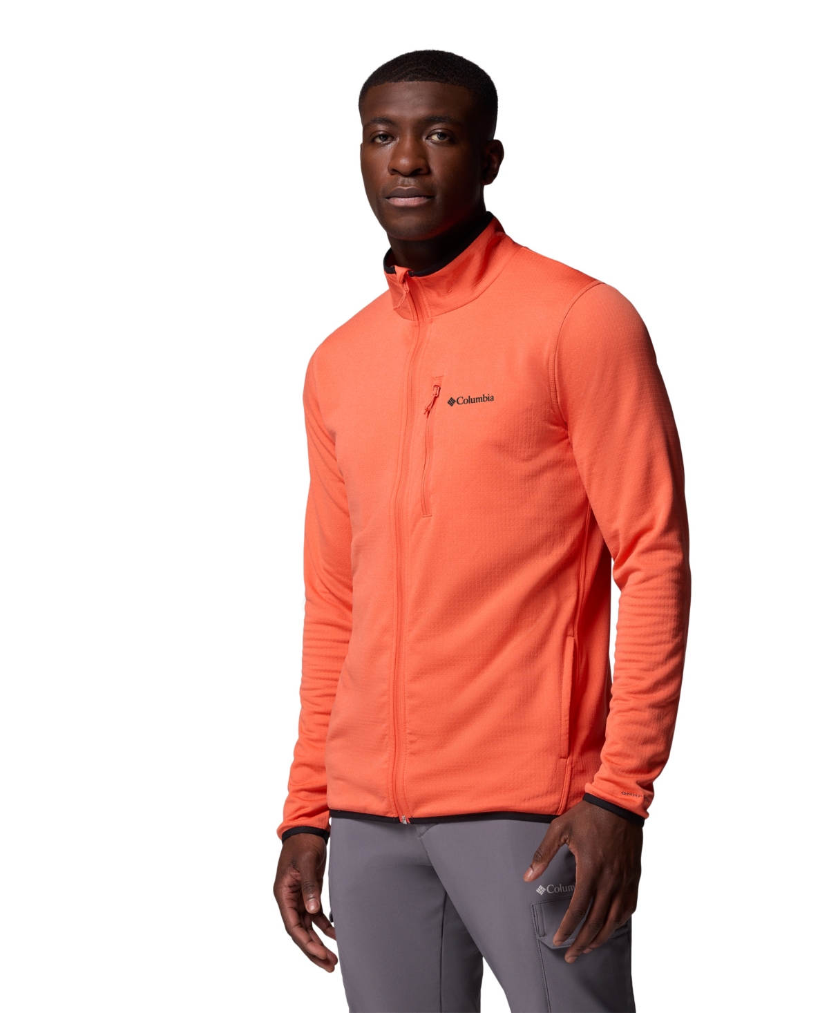 Columbia Men's Essential Hike Grid Fleece Full Zip Jacket