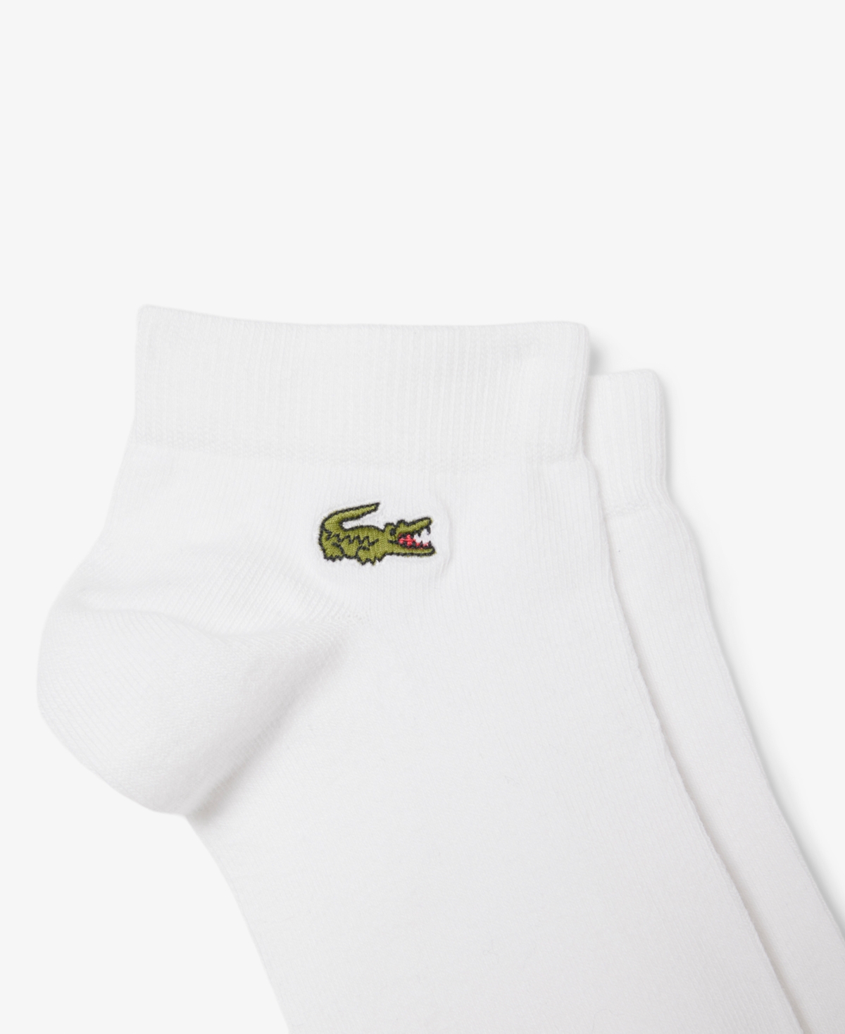 Lacoste Unisex 3-pack Ankle Socks Set In White