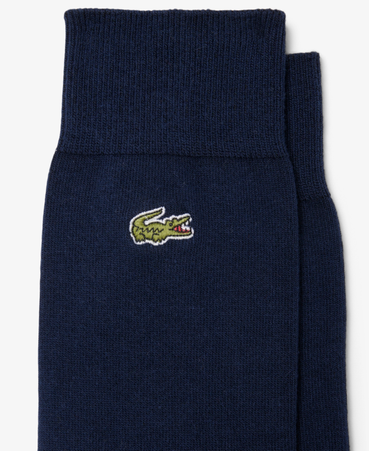 Lacoste Unisex 2-pack High Height Crew Socks Set In Blue