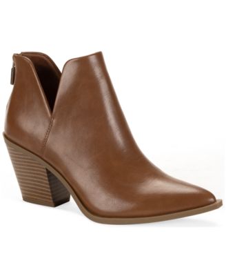 Women's Leilanii V Pointed Toe Booties, Macy's Exclusive