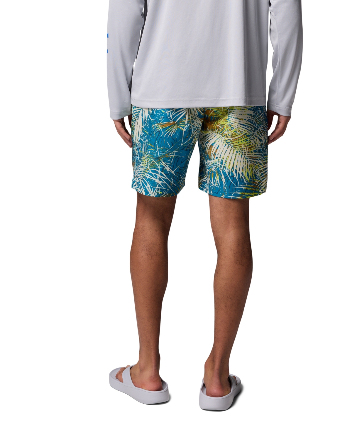 Columbia Men's Performance Fishing Gear Rambler Printed Water Shorts