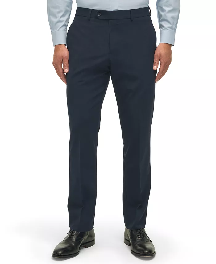 Men's Classic-Fit Stretch Wool Blend Suit Separates Pant