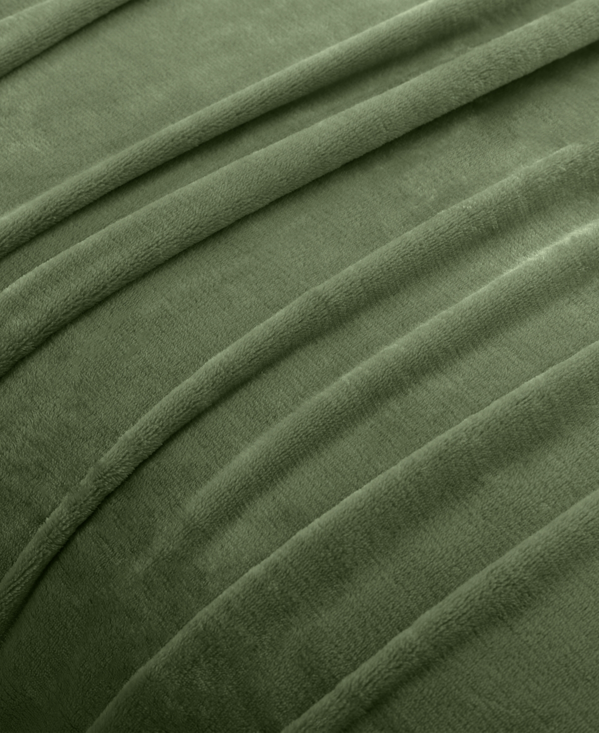 Berkshire Classic Velvety Plush Blanket, Twin, Exclusively At Macy's In Green