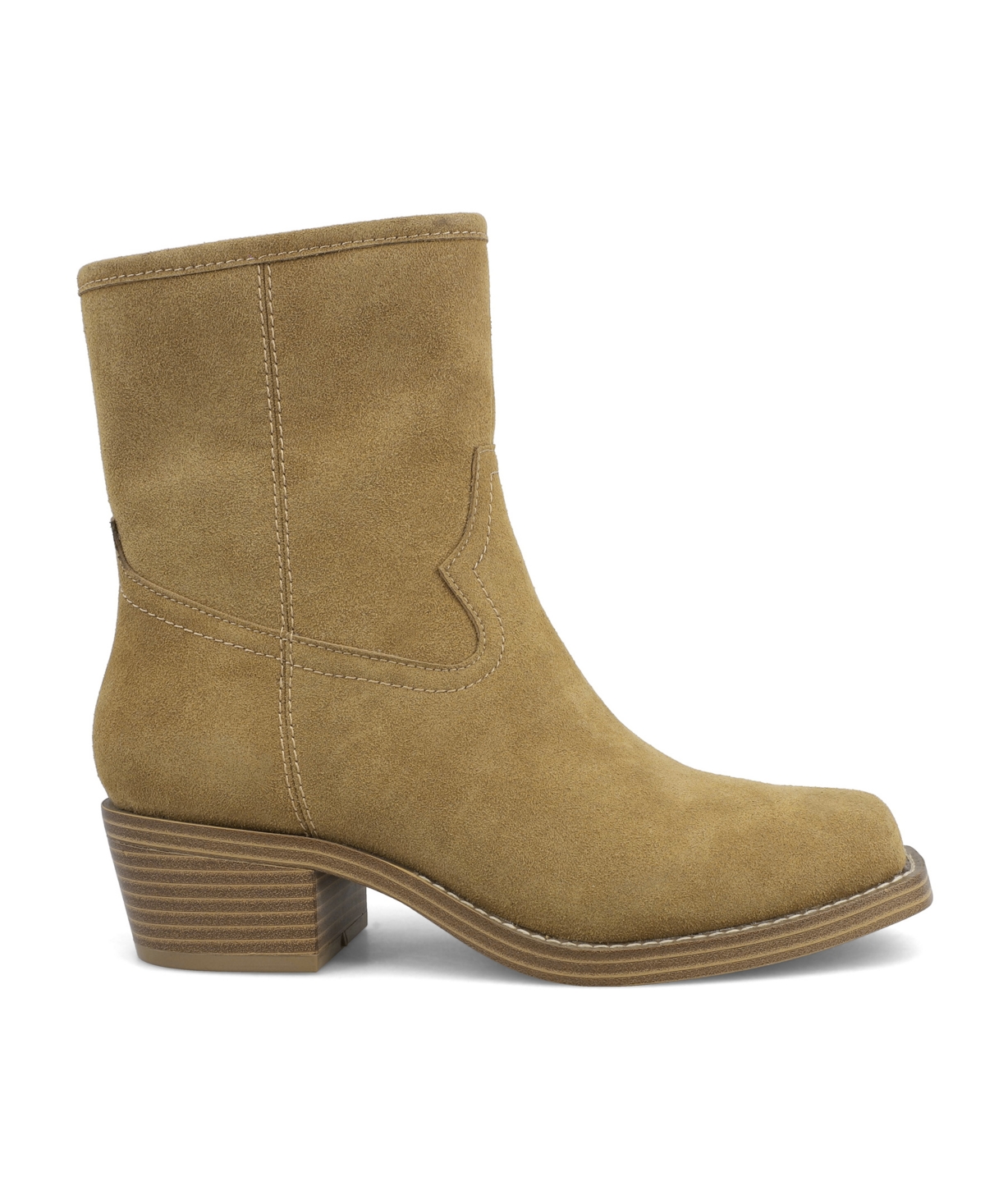 Mia Dagney Western Boot In Brown