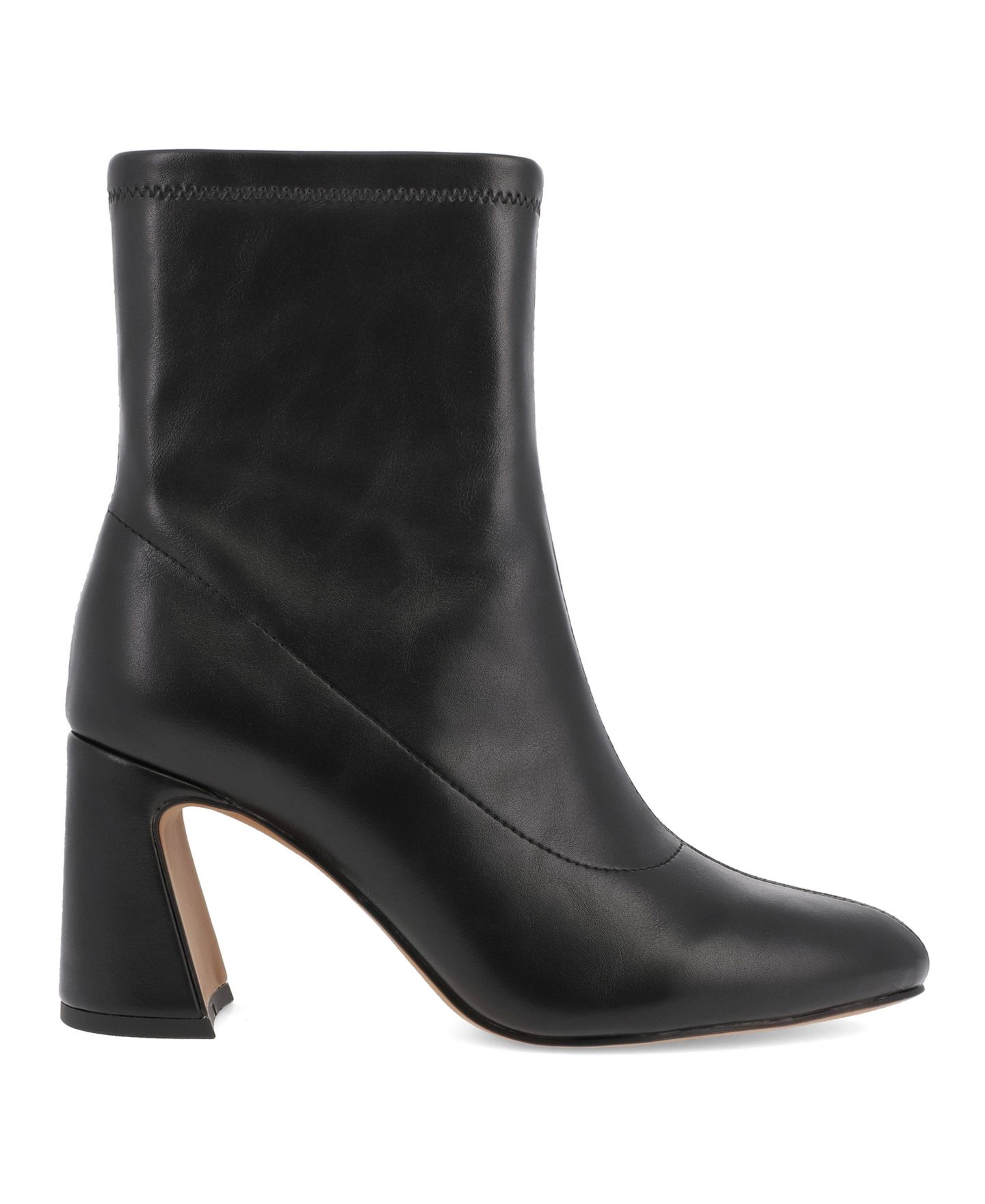 Женские ботинки MIA Thiva Block Heel Pointed Toe Dress Booties, цвет: Чёрный — фото 2