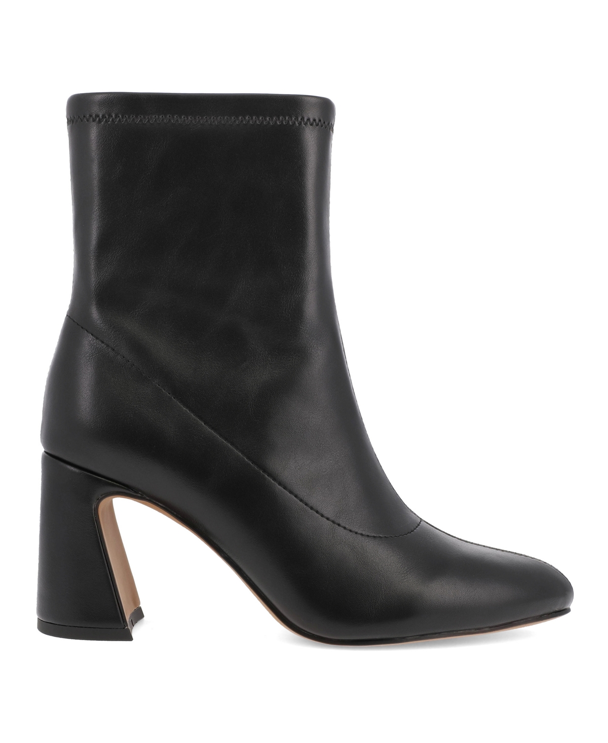 Mia Women's Thiva Block Heel Pointed Toe Dress Booties