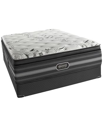 Beautyrest black vivianne shop plush pillow top reviews